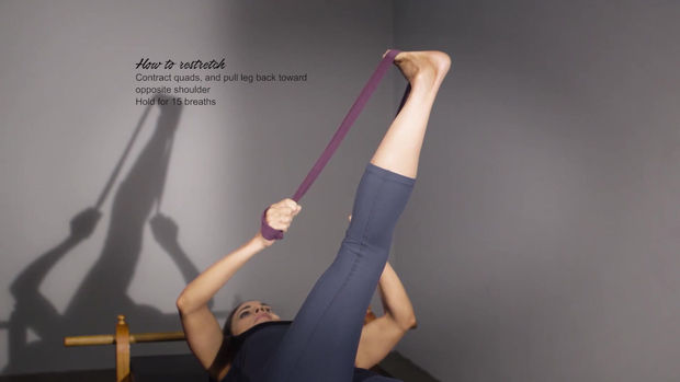 Lying lateral hamstring